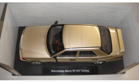 MERCEDES BENZ W124 TUNING  MODELCAR 1.18  ТОЛЬКО МОСКВА САМОВЫВОЗ, масштабная модель, scale18, Mercedes-Benz