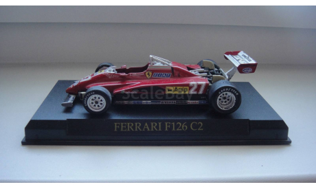 FERRARI F126 C2  ТОЛЬКО МОСКВА, масштабная модель, scale0