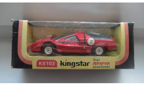 FIAT ABARTH 2000 KS 102 KING STAR ТОЛЬКО МОСКВА, масштабная модель, 1:43, 1/43
