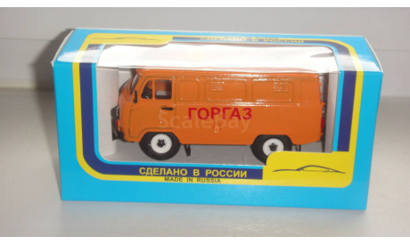 УАЗ 3962 ГОРГАЗ ПЛАСТИК  ТОЛЬКО МОСКВА САМОВЫВОЗ, масштабная модель, scale43