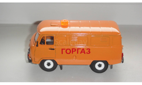 УАЗ 3962 ГОРГАЗ ПЛАСТИК  ТОЛЬКО МОСКВА САМОВЫВОЗ, масштабная модель, scale43