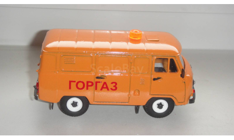УАЗ 3962 ГОРГАЗ ПЛАСТИК  ТОЛЬКО МОСКВА САМОВЫВОЗ, масштабная модель, scale43