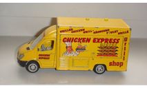 MERCEDES BENZ CHICKEN EXPRESS SIKU  ТОЛЬКО МОСКВА САМОВЫВОЗ, масштабная модель, Mercedes-Benz, scale0