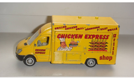 MERCEDES BENZ CHICKEN EXPRESS SIKU  ТОЛЬКО МОСКВА САМОВЫВОЗ, масштабная модель, Mercedes-Benz, scale0