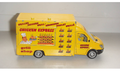 MERCEDES BENZ CHICKEN EXPRESS SIKU  ТОЛЬКО МОСКВА САМОВЫВОЗ, масштабная модель, Mercedes-Benz, scale0