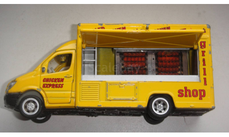 MERCEDES BENZ CHICKEN EXPRESS SIKU  ТОЛЬКО МОСКВА САМОВЫВОЗ, масштабная модель, Mercedes-Benz, scale0