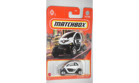 RENAULT TWIZY 2022 MATCHBOX  ТОЛЬКО МОСКВА САМОВЫВОЗ, масштабная модель, scale0