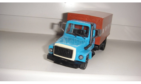 АВТО 3307 ХЛЕБ КОМПАНЬОН  ТОЛЬКО МОСКВА САМОВЫВОЗ, масштабная модель, scale43, ГАЗ