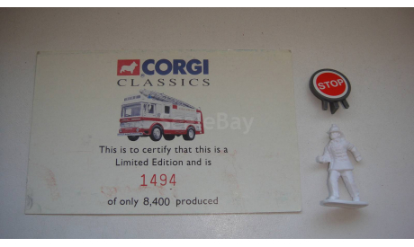 LEYLAND EMERGENCY TENDER SET CORGI  ТОЛЬКО МОСКВА, масштабная модель, scale0