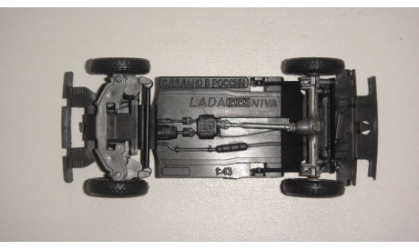 ДНИЩЕ В СБОРЕ ОТ НИВЫ  ТОЛЬКО МОСКВА САМОВЫВОЗ, запчасти для масштабных моделей, Нива, scale43