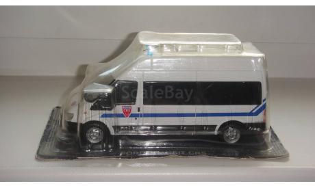 ПОЛИЦЕЙСКИЕ МАШИНЫ МИРА № 41 FORD TRANSIT  ТОЛЬКО МОСКВА САМОВЫВОЗ, журнальная серия Полицейские машины мира (DeAgostini), scale43