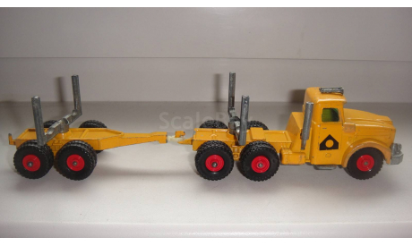 PIPE TRUCK MATCHBOX  ТОЛЬКО МОСКВА, масштабная модель, scale0