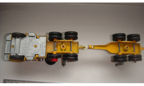 PIPE TRUCK MATCHBOX  ТОЛЬКО МОСКВА, масштабная модель, scale0