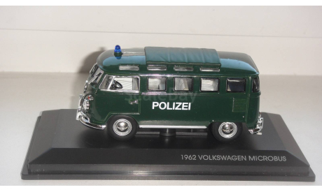 VOLKSWAGEN MICROBUS 1962 POLIZEI  ТОЛЬКО МОСКВА САМОВЫВОЗ, масштабная модель, scale43