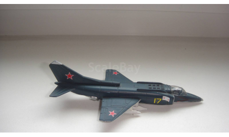 ЛЕГЕНДАРНЫЕ САМОЛЕТЫ  ЯК-38  ТОЛЬКО МОСКВА, масштабные модели авиации, scale0