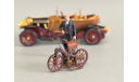 1:43 Daimler Reitwagen 1885 (не EMC Ilario Heco), масштабная модель, Daimler Mercedes, BGArt, 1/43