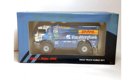 КАМАЗ 4911 KAMAZ 508 Lisboa-Dakar 2006 ELIGOR, масштабная модель, scale43