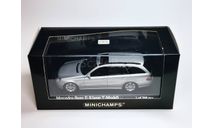 Mercedes-Benz E-class W211 рестайлинг 2007 год RAR, масштабная модель, Minichamps, scale43