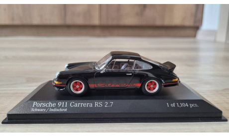 Porsche 911 Carrera RS 2.7 1972 1/43 Minichamps, масштабная модель, 1:43