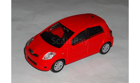 Toyota-Yaris от Welly, масштабная модель, scale43