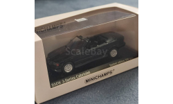 BMW 3 series Cabriolet/black (e36), Minichamps 1/43