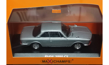 BMW 2000 CS, Maxichamps 1/43, масштабная модель, Minichamps, 1:43