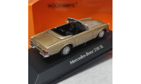 Mercedes-Benz 230 SL, Maxichamps 1:43, масштабная модель, Minichamps, scale43