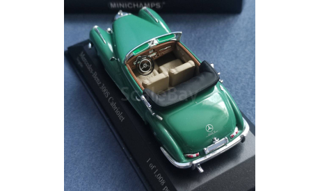 Mercedes Benz 300 S Cabriolet ,Minichamps 1:43, масштабная модель, Mercedes-Benz, 1/43