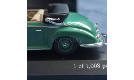 Mercedes Benz 300 S Cabriolet ,Minichamps 1:43, масштабная модель, Mercedes-Benz, 1/43