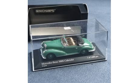 Mercedes Benz 300 S Cabriolet ,Minichamps 1:43, масштабная модель, Mercedes-Benz, 1/43