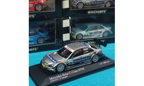Mercedes-Benz C-Class (w204) DTM 2010, Minichamps 1:43, масштабная модель, 1/43