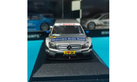 Mercedes-Benz C-Class (w204) DTM 2010, Minichamps 1:43, масштабная модель, 1/43