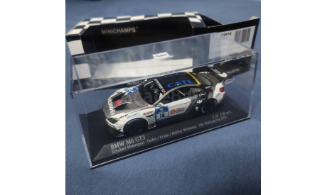 BMW M6 GT3, масштабная модель, Minichamps, 1:43, 1/43