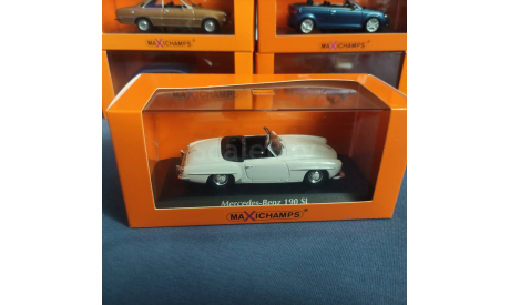Mercedes-Benz 190 SL , Maxichamps 1:43, масштабная модель, Minichamps, 1/43