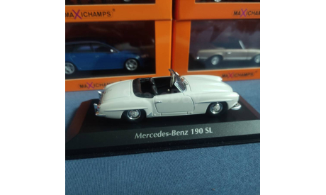 Mercedes-Benz 190 SL , Maxichamps 1:43, масштабная модель, Minichamps, 1/43