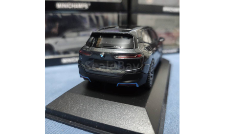 BMW iX (I20) 2022г., Minichamps 1:43, масштабная модель, 1/43