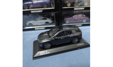 BMW iX (I20) 2022г., Minichamps 1:43, масштабная модель, 1/43
