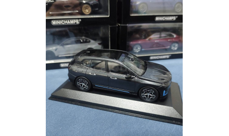 BMW iX (I20) 2022г., Minichamps 1:43, масштабная модель, 1/43