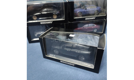 BMW iX (I20) 2022г., Minichamps 1:43, масштабная модель, 1/43