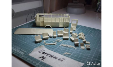 Кит автобуса Я-6 1/43, сборная модель автомобиля, 1:43