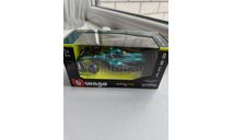 Aston Martin AMR 25 Fernando Alonso, масштабная модель, BBurago, scale43