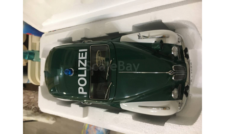 Bmw 501 Police Car, масштабная модель, Autoart, scale18