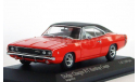 Dodge Charger 1968 Red, масштабная модель, 1:43, 1/43, Minichamps