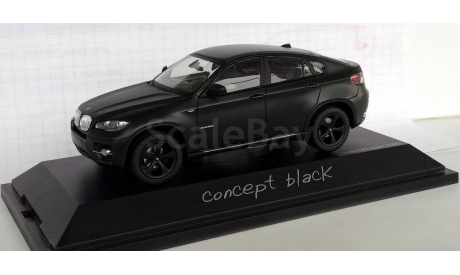 BMW X6 (E71) concept black, масштабная модель, scale43, Schuco