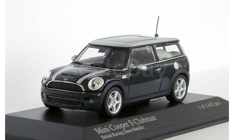 Mini Cooper S Clubman 2007, масштабная модель, scale43, Minichamps