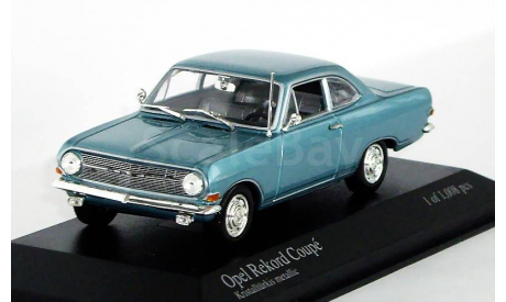 Opel Rekord A Coupe 1962 Kristallturkis metallic., масштабная модель, scale43, Minichamps