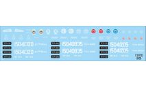 Декаль для ТЭП70 № 11, фототравление, декали, краски, материалы, scale87