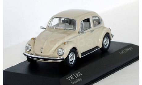 VW Volkswagen 1302 Saloon 1970-73 Kansasbeige_, масштабная модель, scale43, Minichamps