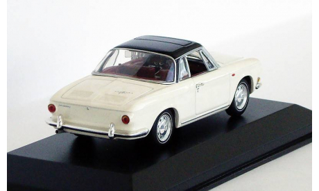 VW Volkswagen Karmann-Ghia Coupe 1966 perlweiss, масштабная модель, scale43, Minichamps