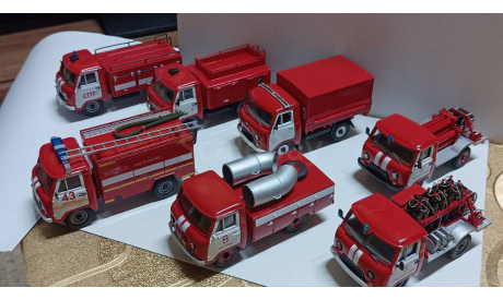 Пожарный УАЗ 3303 рукавный, масштабная модель, Конверсии мастеров-одиночек, scale43